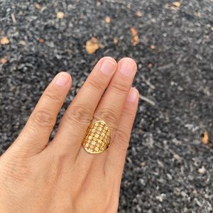 Gold ring size 8 REAL GOLD JAPAN 18K